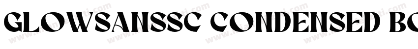 GlowSansSC Condensed Book字体转换